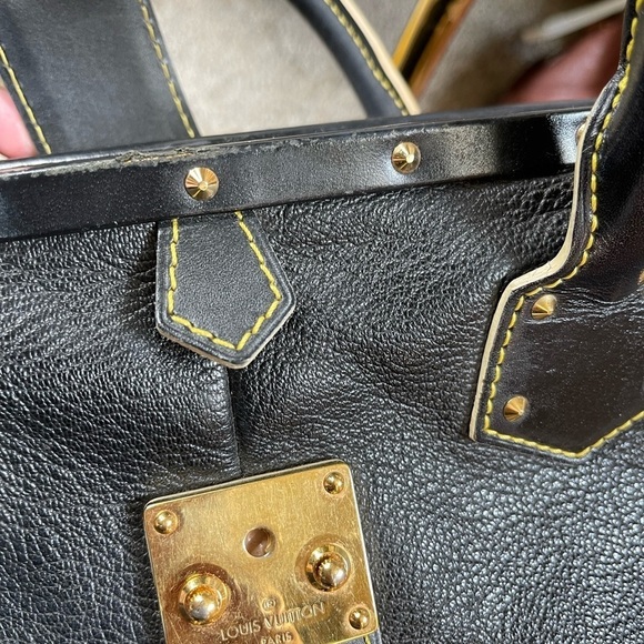 Authentic Louis Vuitton Suhali L'Ingenieux PM Black Leather DR Satchel Handbag - Picture 9 of 11